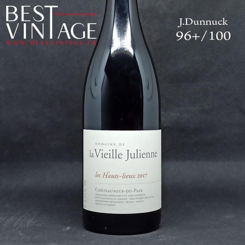 La Vieille Julienne Châteauneuf du Pape Les Hauts-lieux 2017 - vin rouge
